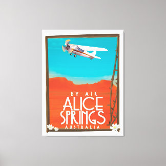 By Air - Alice Springs Australia Canvas Print