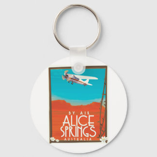 By Air - Alice Springs Australia Key Ring