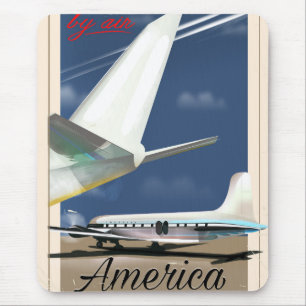 By Air - America Mouse Mat