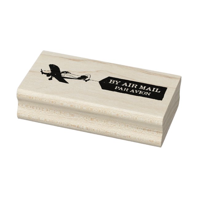 By Air Mail Rubber Stamp (Stamp)