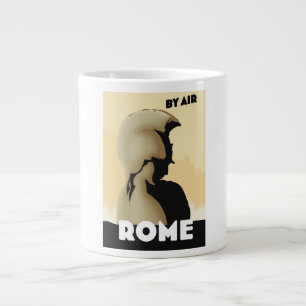 By Air Rome Large Coffee Mug