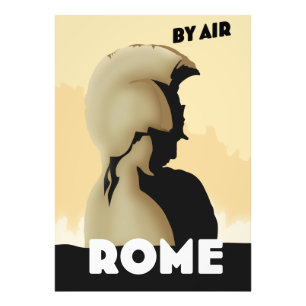 By Air Rome Photo Print