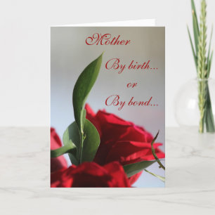 By Birth or By Bond Mother's Day Card