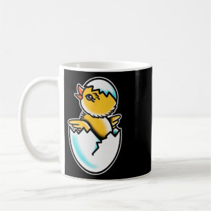 By Chick Cracked Egg Spring Chicken Coffee Mug