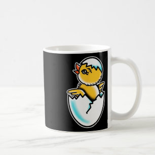 By Chick Cracked Egg Spring Chicken Coffee Mug