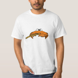 BY- Crab Playing the Flute T-shirt
