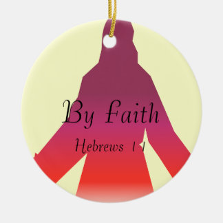 By Faith Ornament