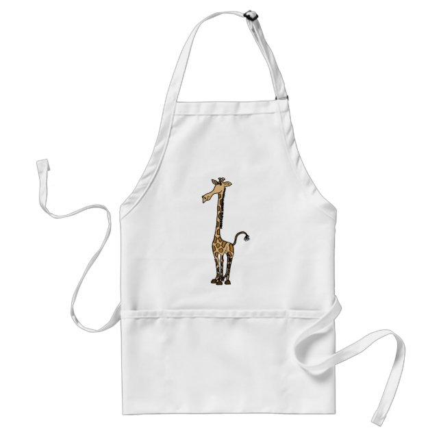 BY- Funky Giraffe Apron (Front)