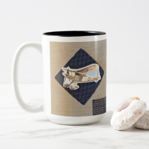 By-Gone Adventures Two-Tone Coffee Mug