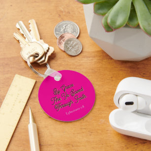 By Grace are Ye Saved Ephesians 2 Scripture Key Ring