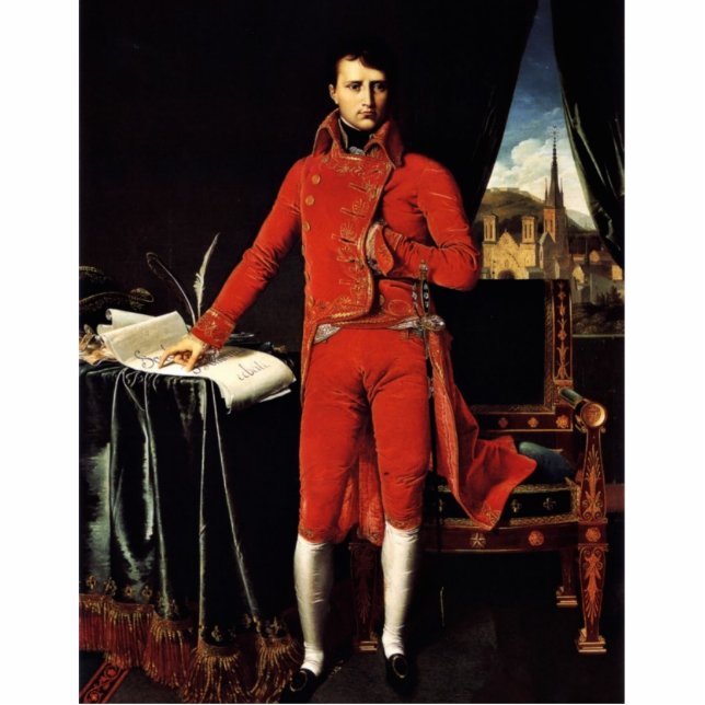 By Ingres Jean Auguste Dominique (Best Quality) Standing Photo Sculpture (Front)