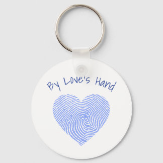 By Love's Hand Fingerprint Keychain