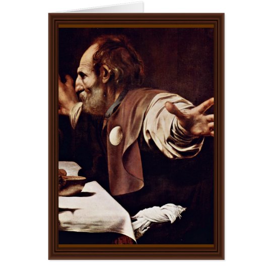 By Michelangelo Merisi Da Caravaggio Card