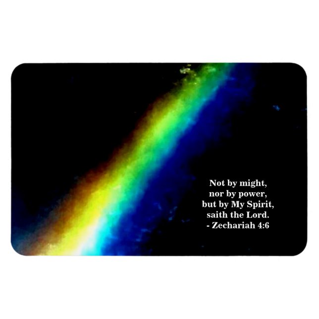 BY MY SPIRIT MAGNET (Horizontal)