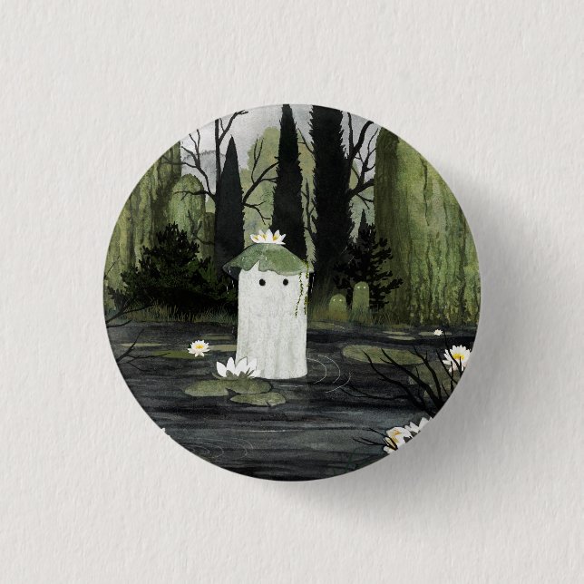 By Myself 3 Cm Round Badge (Front)