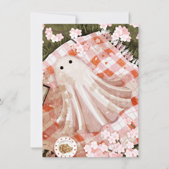 By Myself Hanging Tapestry Invitation (Front)