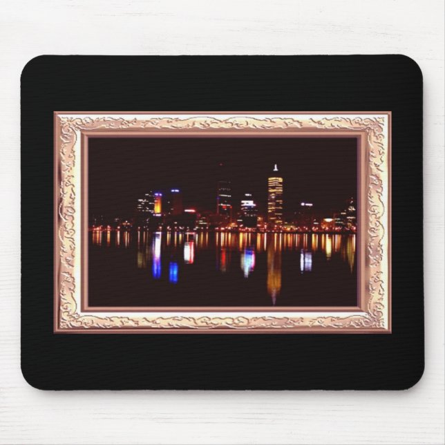 By Night Reflects Mousepad (Front)