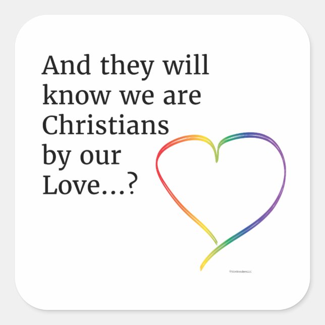 By Our Love Stickers (Front)