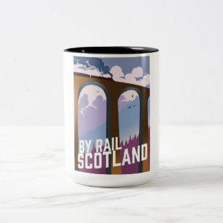 By Rail Scotland Giant Coffee Mug