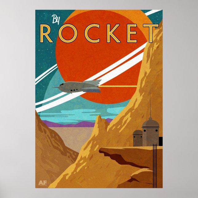 By Rocket Poster (Front)