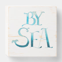 By Sea Wood Block