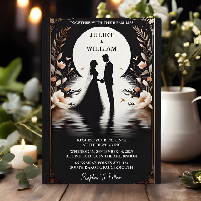 By Simple Traditional Marriage Vow Renewal Wedding Invitation (Creator Uploaded)