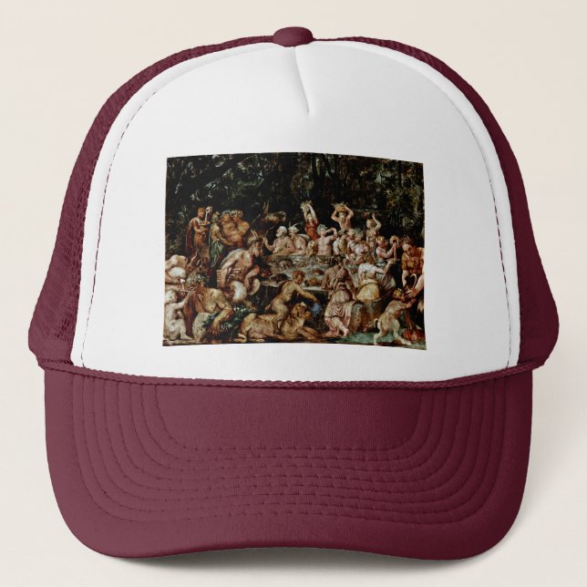 By Taddeo Zuccari (Best Quality) Trucker Hat (Front)