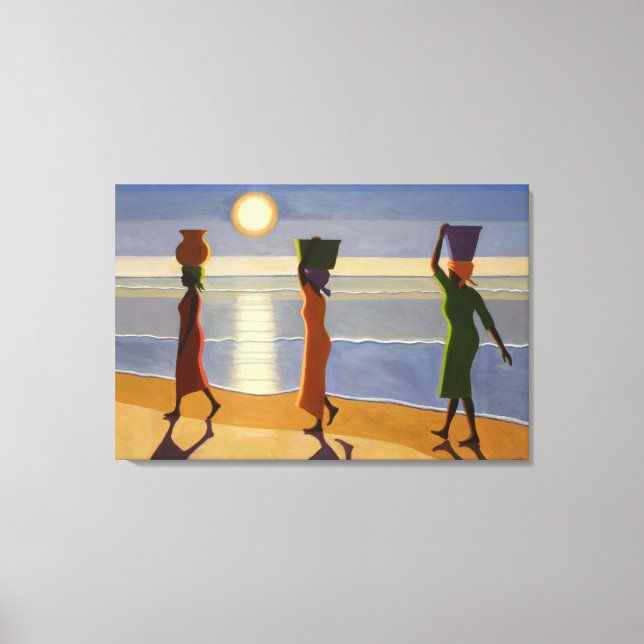 By the Beach 2007 Canvas Print (Front)