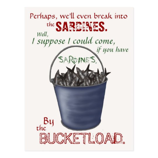 By the Bucketload Postcard