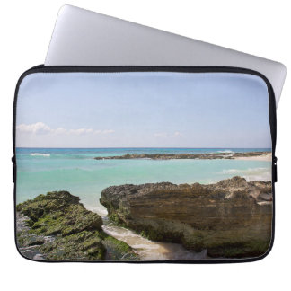 By The Caribbean Sea Laptop Sleeve