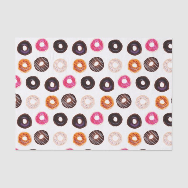 By the Dozens - Doughnuts Tissue Paper (Front)