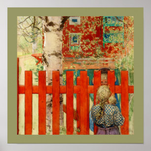 By the Fence Poster