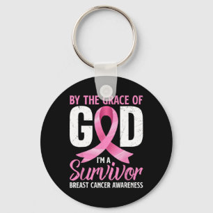 By The Grace God I#39;m A Survivor Breast Cancer A Key Ring