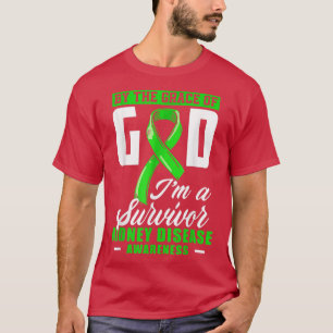 By The Grace God I'm A Survivor Kidney Disease Awa T-Shirt