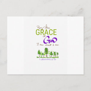 By the Grace of God I am what I am Postcard