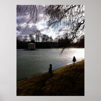 By The Lake Poster
