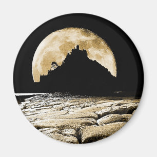 By the light of the sepia moon magnet