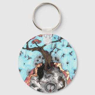 "By the Moon" Keychain