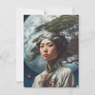 By The Moon Postcard