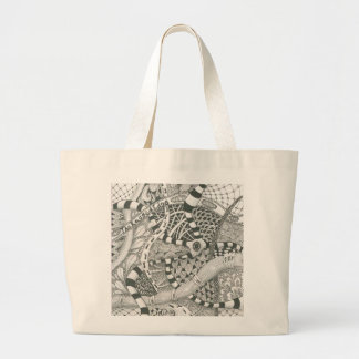 by The Ragged Edge Large Tote Bag