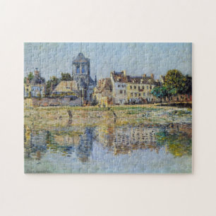 By the River at Vernon Monet Fine Art Jigsaw Puzzle