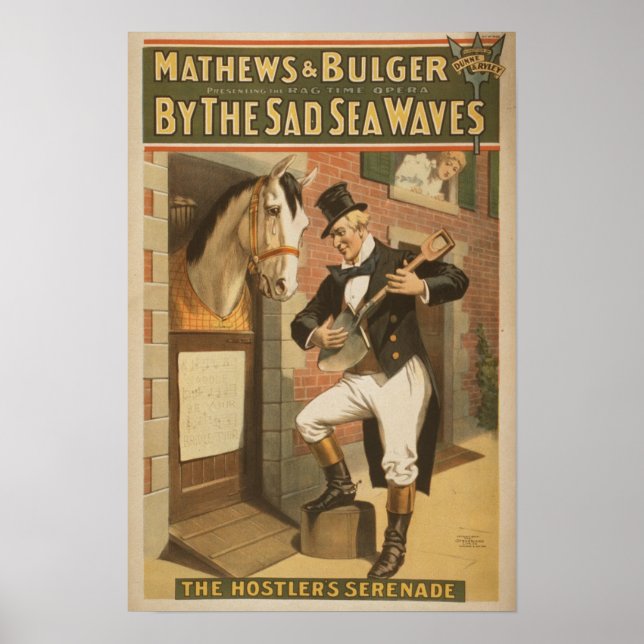 By The Sad Sea Waves Poster (Front)