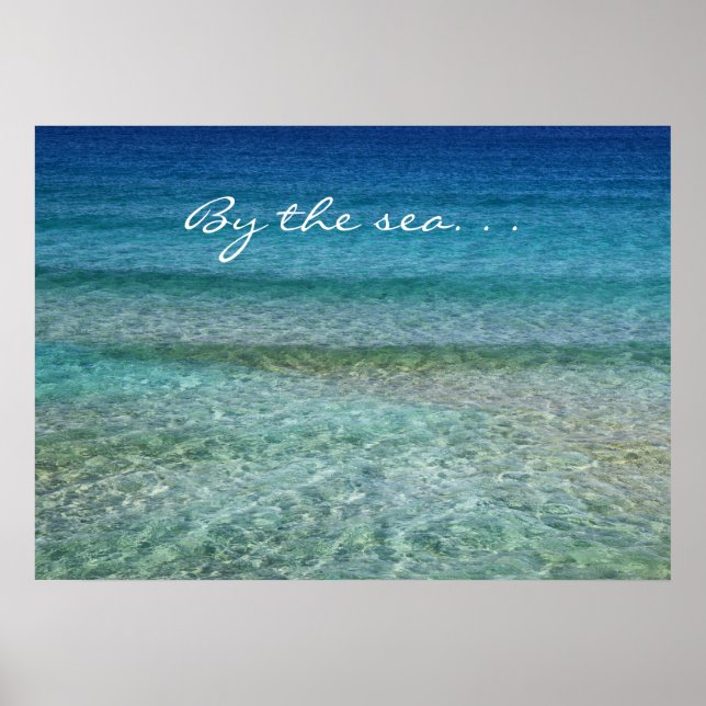 By the Sea, 28" x 20" Poster (Front)