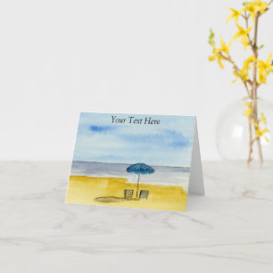 By The Sea Card