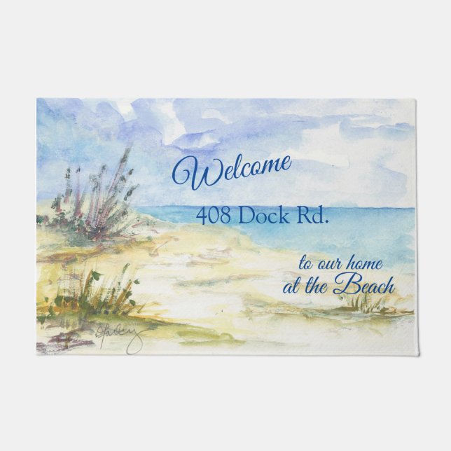 By the Sea Doormat (Front)
