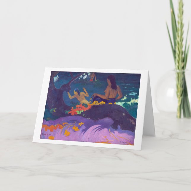By the Sea, Gauguin Card (Front)
