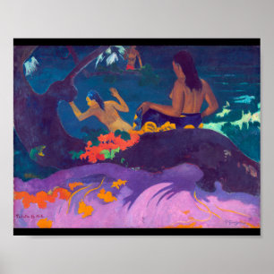 By the Sea, Gauguin Poster