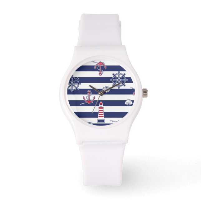 By The Sea Pattern Watch (Front)