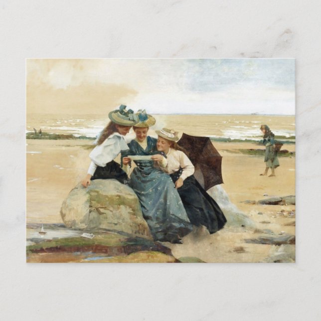 By the sea postcard (Front)