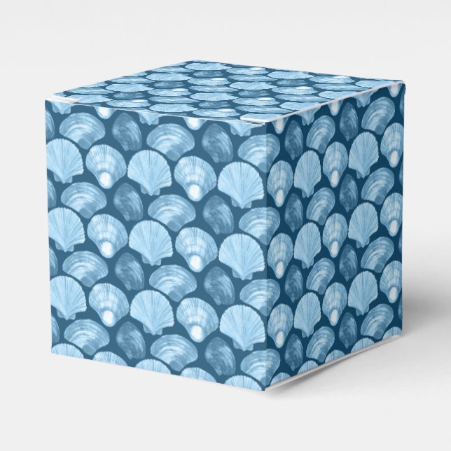 By the Sea Series Design 11   Favour Box (Front Side)